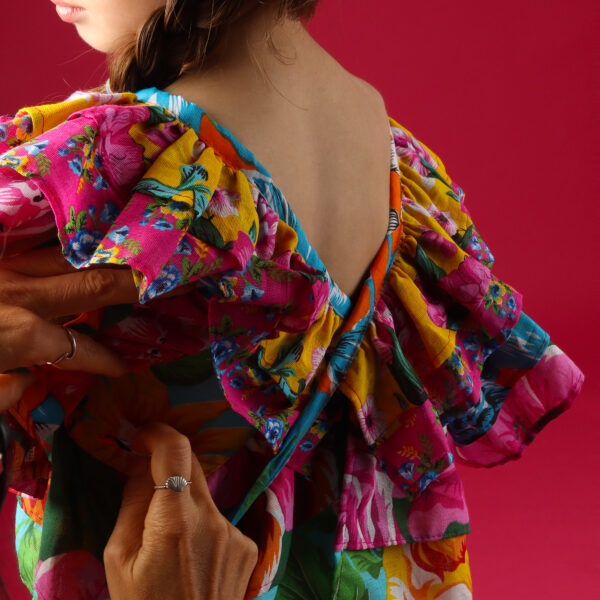 Blusa babados Maria Bernadete - Image 11